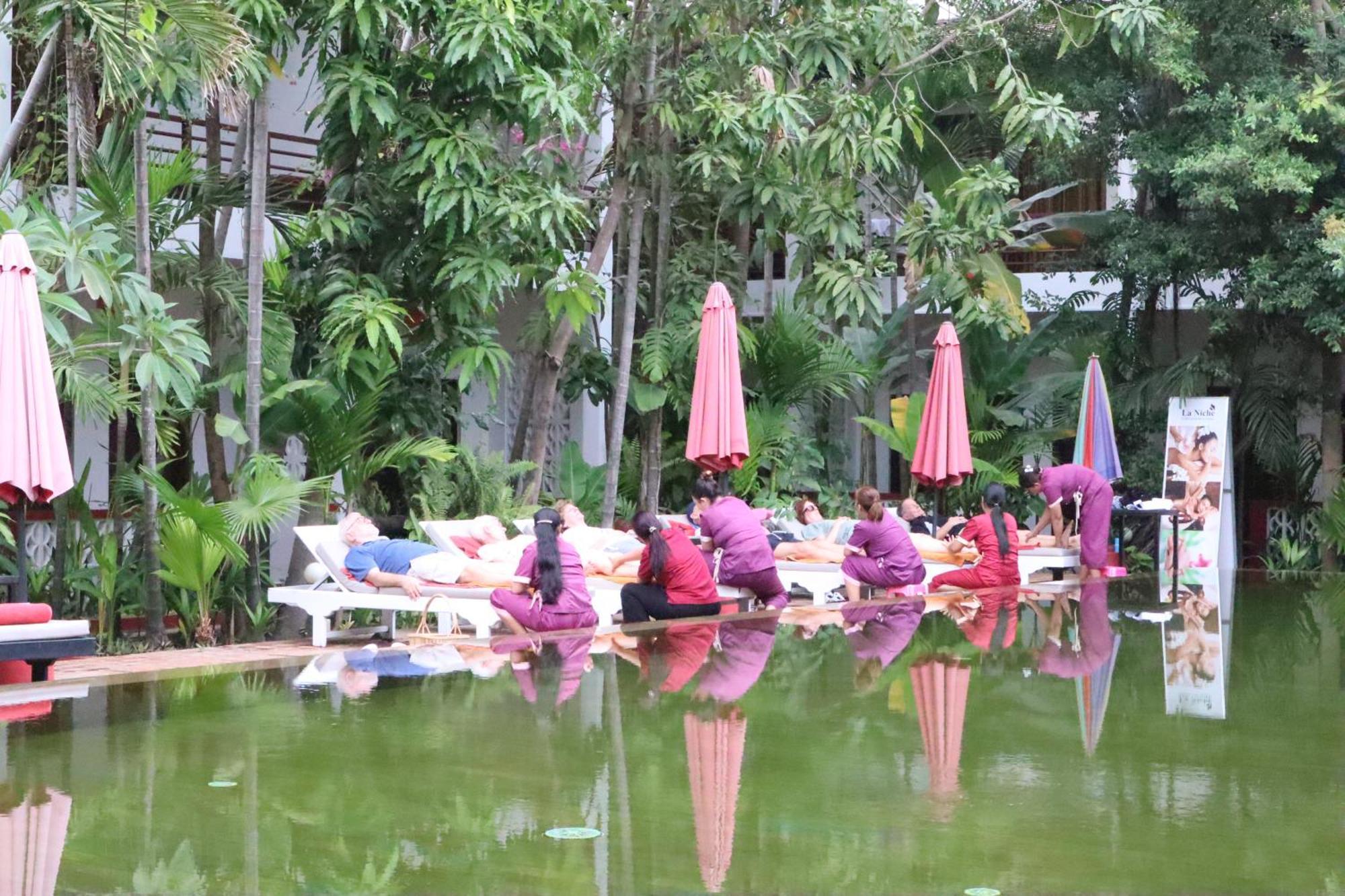 La Niche D'Angkor Boutique Hotel Sziemreap Kültér fotó