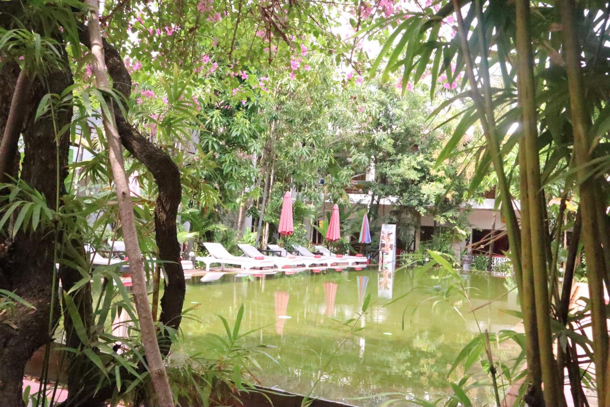 La Niche D'Angkor Boutique Hotel Sziemreap Kültér fotó