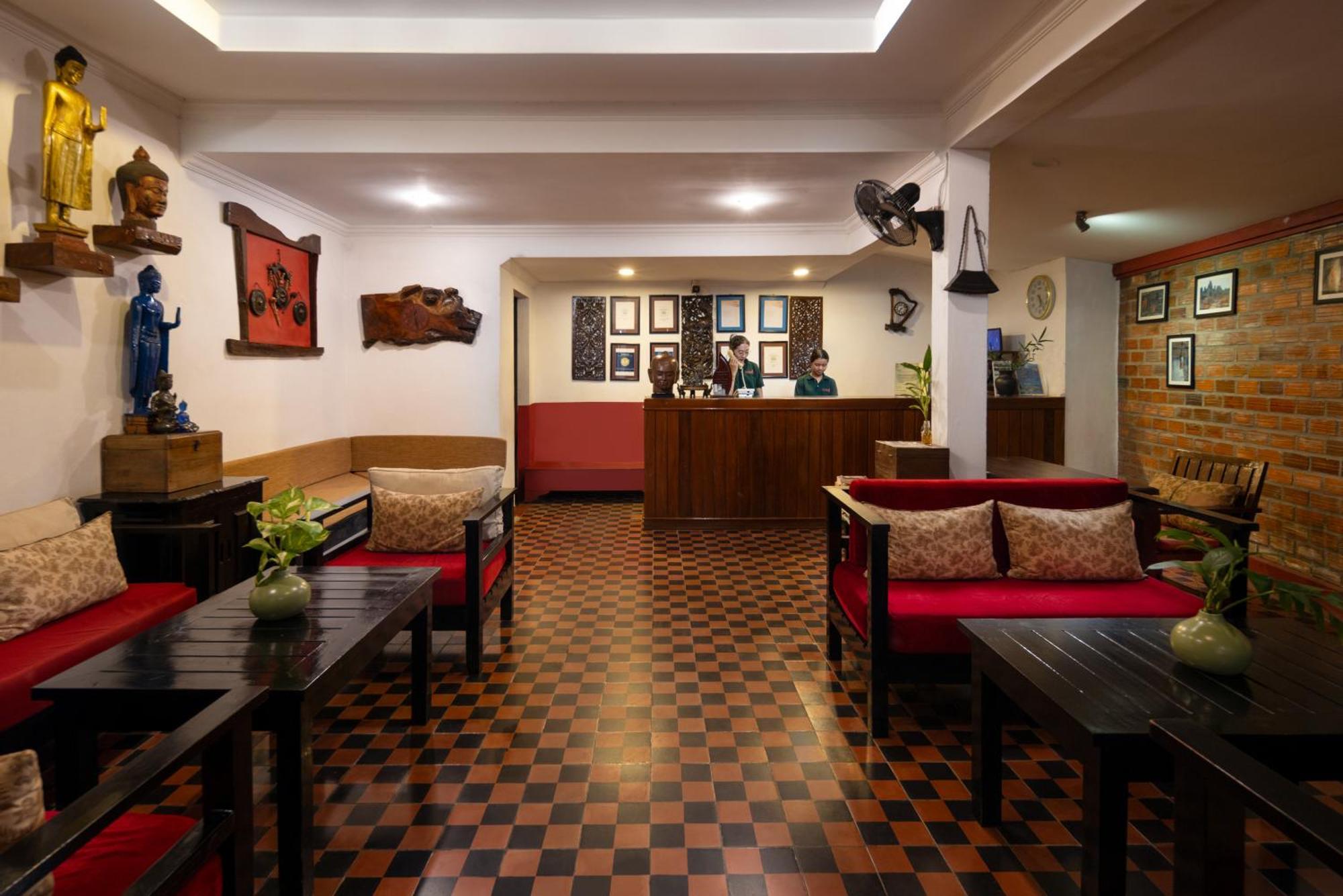 La Niche D'Angkor Boutique Hotel Sziemreap Kültér fotó